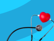 A stethoscope and a heart: Normal resting heart rate by age
