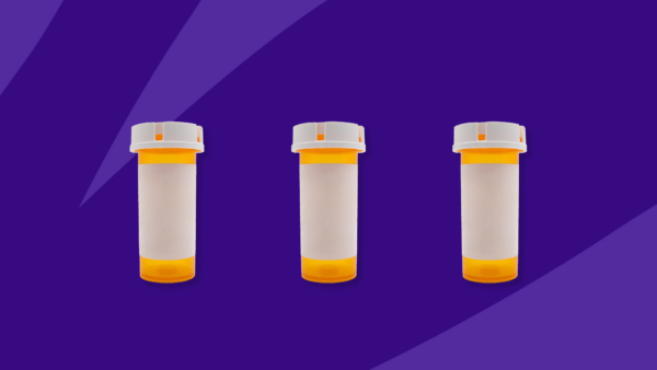 Three Rx pill bottles: Ondansetron interactions