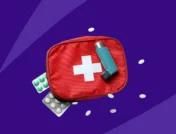 Rx bag with inhaler and pills cases | Is there a pill to treat asthma?