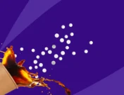 spilled coffee and tablets - meloxicam and coffee