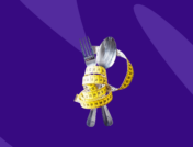 A fork and spoon tied together with measuring tape: How quickly does Wegovy work?