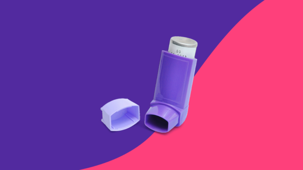A purple asthma inhaler: OTC inhalers