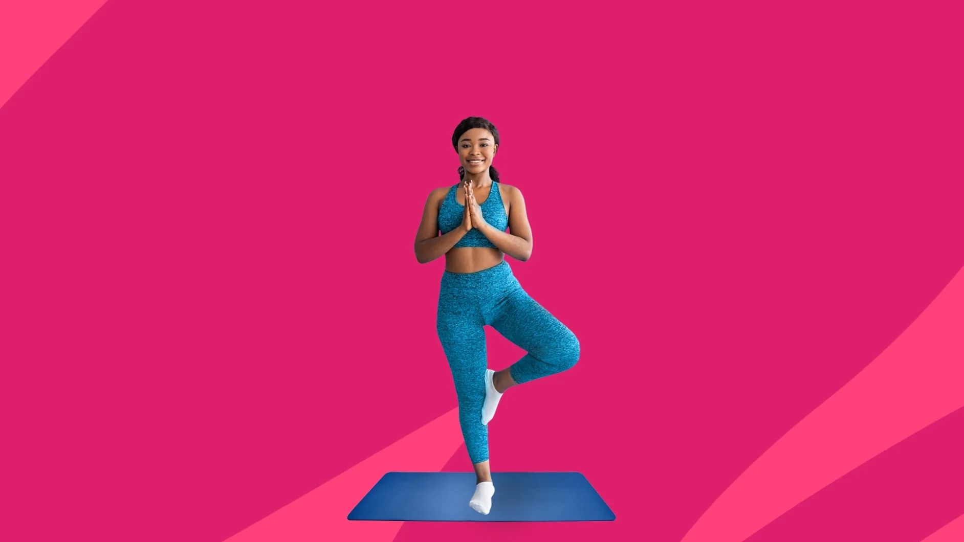 person doing yoga - does exercise help period cramps