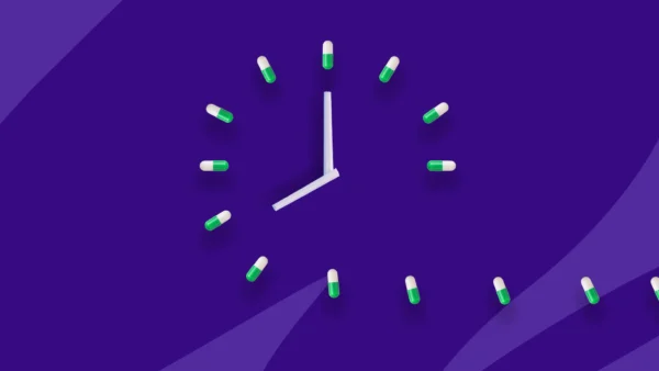 a clock made of pills - how long does vyvanse take to work