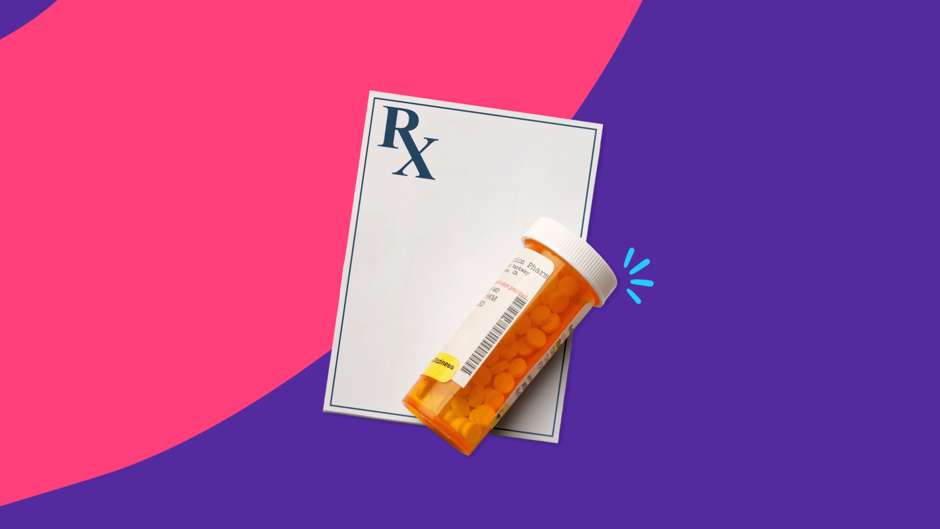 Rx pill bottle and prescription pad: Does Adderall help with anxiety?