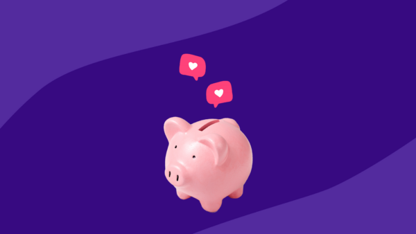 A piggy bank with two hearts over it: Jardiance copay assistance