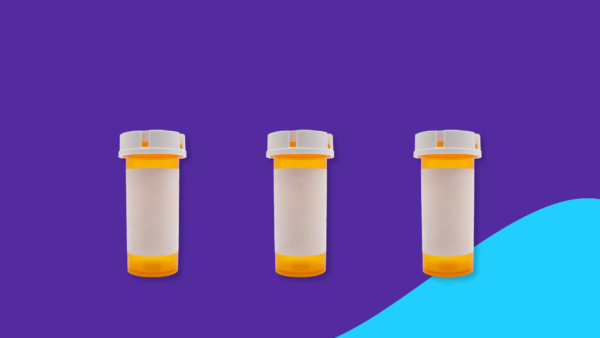 Three Rx pill bottles: Lamotrigine interactions