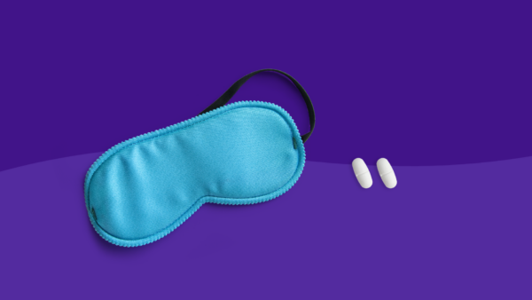 Sleep mask with two Rx pills: Does gabapentin help you sleep?
