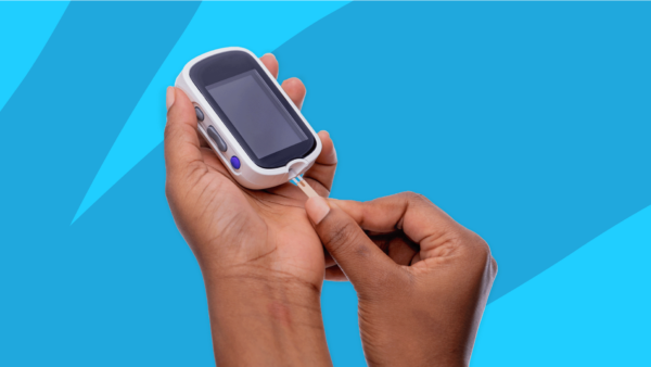 Hands holding a diabetic testing device: How much is OneTouch Verio without insurance?
