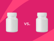 Two Rx pill bottles: Strattera vs Vyvanse