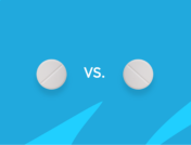 Two pills with a vs between them: Tirosint vs. Synthroid: Differences, similarities & side effects