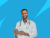 A doctor holding an electronic tablet: How long should you stop Eliquis before surgery?