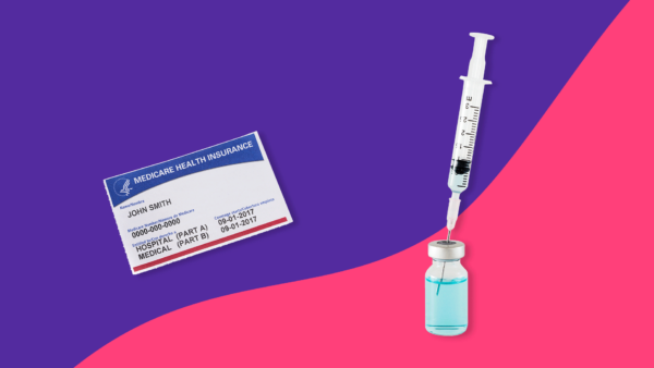 A Medicare card and a vaccine vial and syringe: Is Arexvy covered by Medicare?