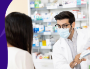 A pharmasict talking to a customer: Is it safe to mix Mucinex and amoxicillin?