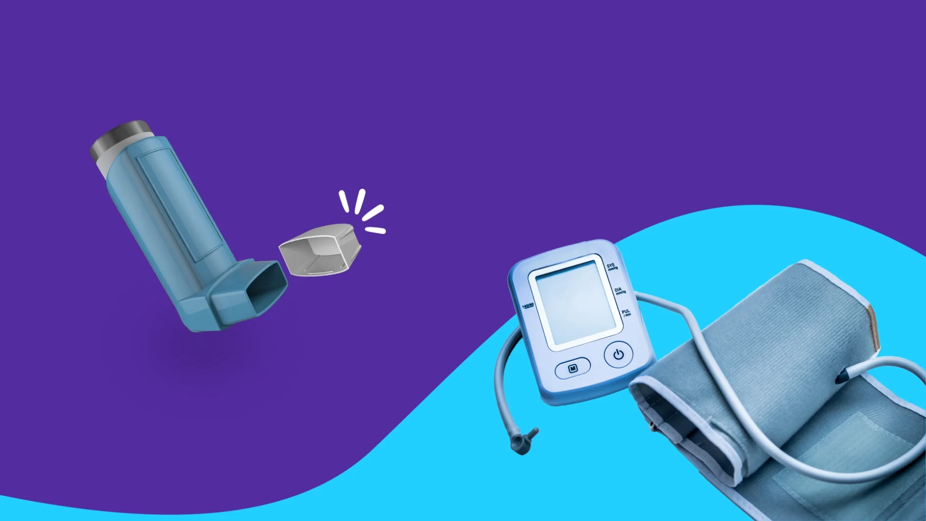 inhaler next to blood pressure cuff -does albuterol raise blood pressure