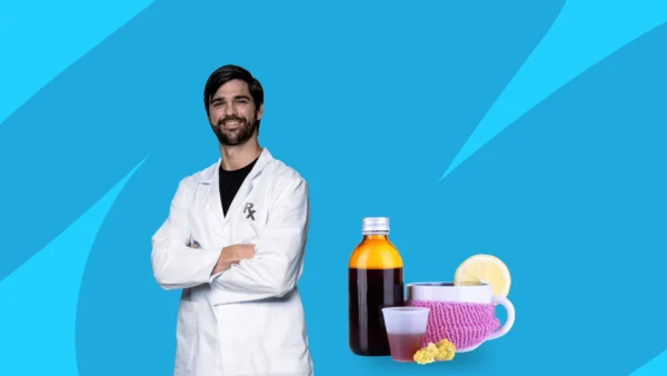 A pharmacist and recommended medicine for cold