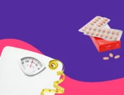 A scale and a box of statins | Does atorvastatin cause weight gain?