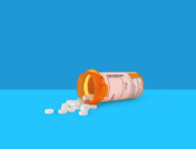 Spilled Rx Bottle- Zyrtec prescription