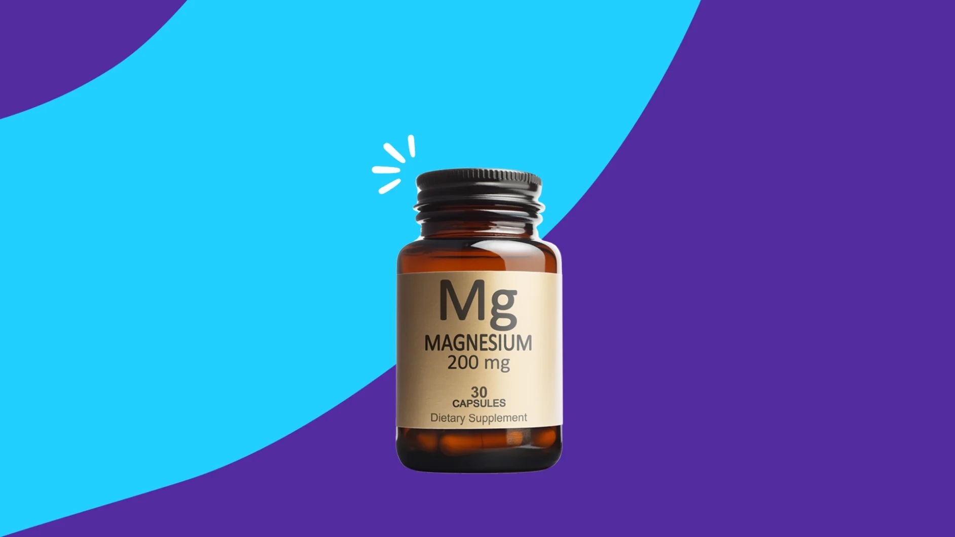 Bottle of magnesium - magnesium benefits