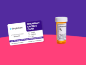 Rx pill bottle and savings card. How much is clonidine HCl without insurance?