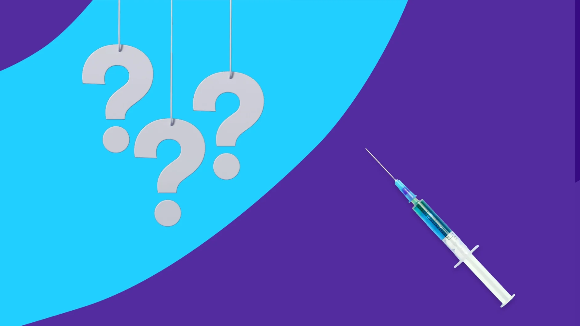 Question marks and an injectable syringe: Are there generic GLP-1 drugs?