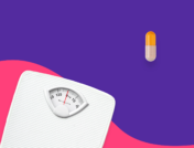 Scale and pill capsule: What causes weight gain in men?
