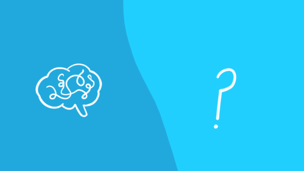 brain and question mark representing Atenolol vs. propranolol for anxiety