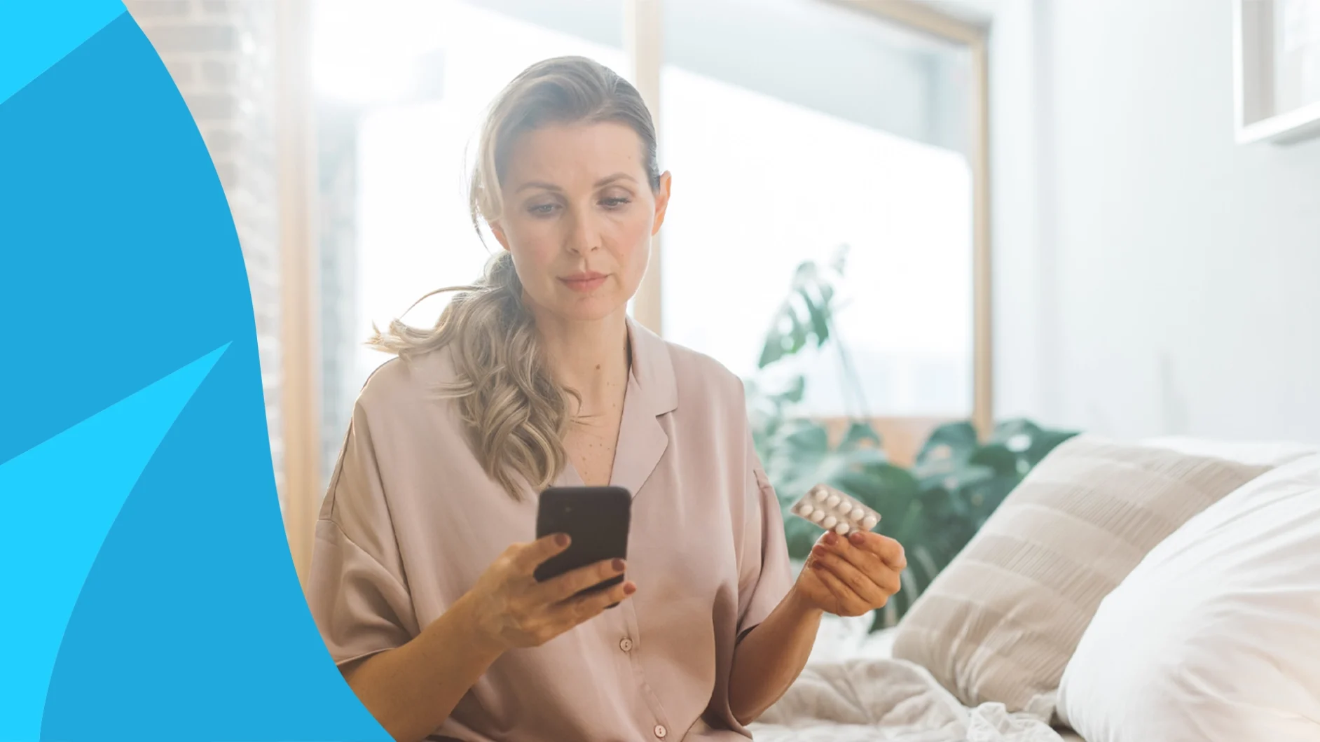 Person holding a pill - why take aripiprazole in the morning