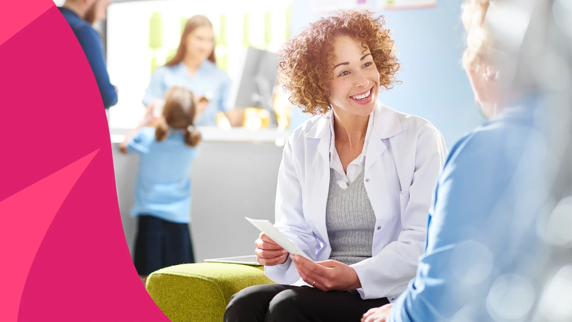 Pharmacist talking to a patient - Pharmacist-patient relationship