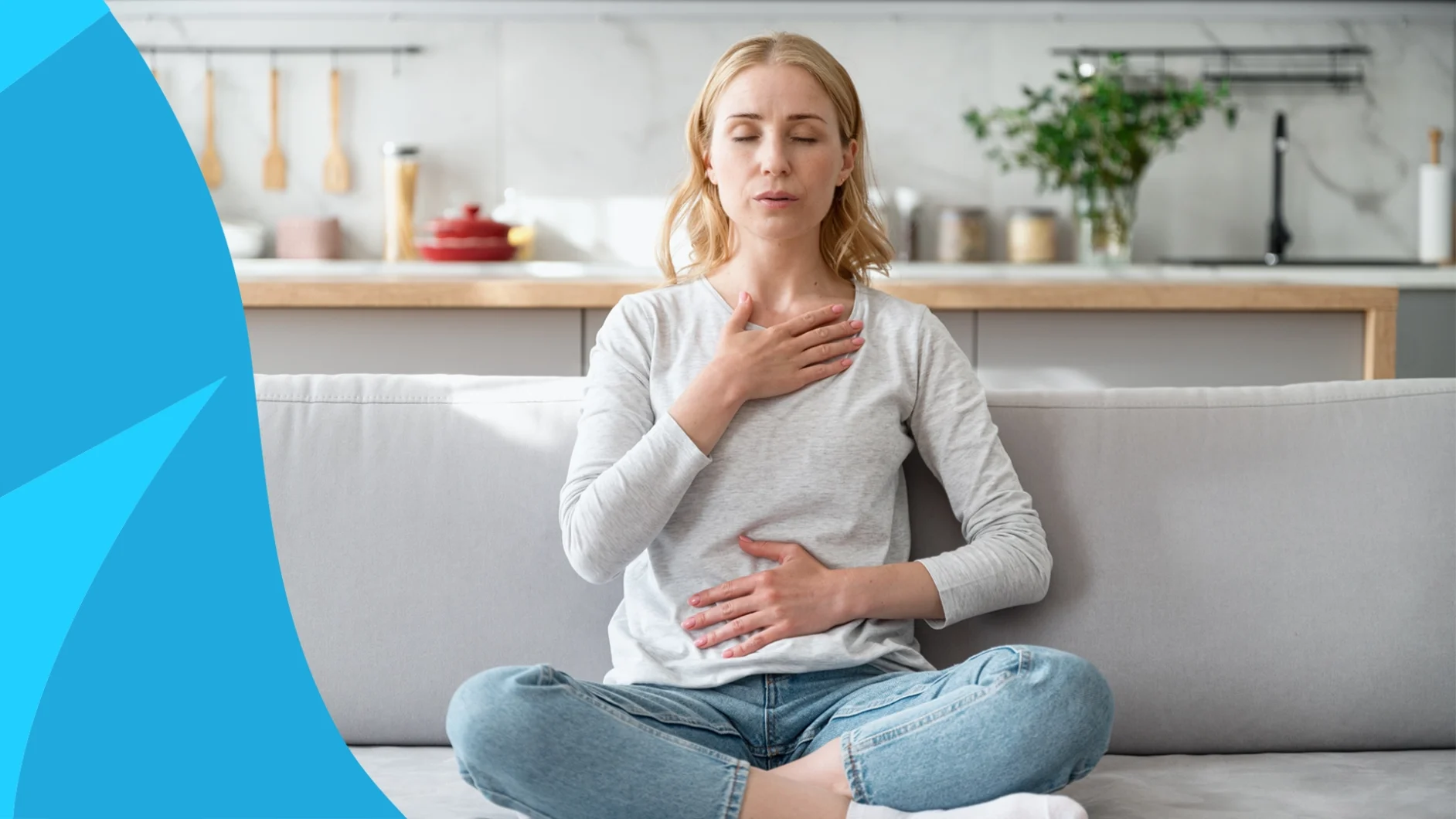 person sitting on the couch - Bystolic for anxiety