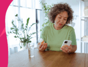 Woman looking at a prescription - uncommon side effects of Myrbetriq