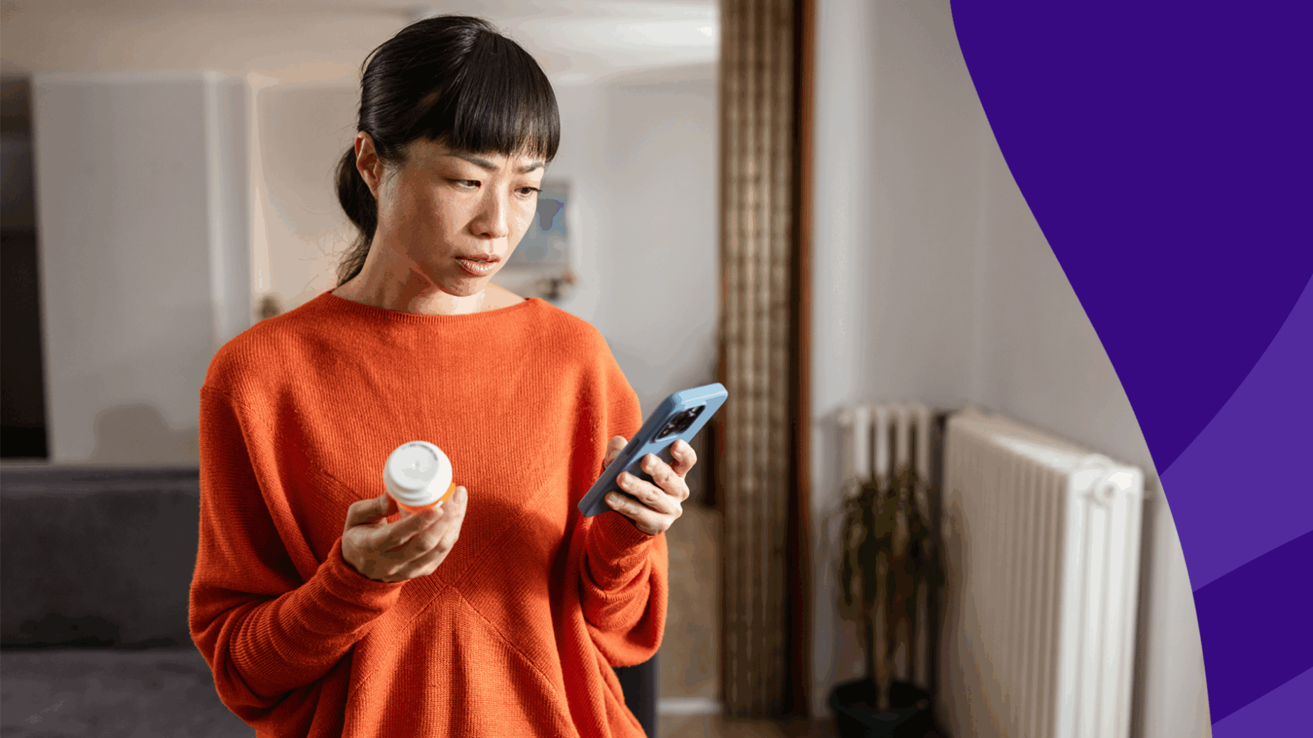 person holding up a medication - how to tell if Strattera is working