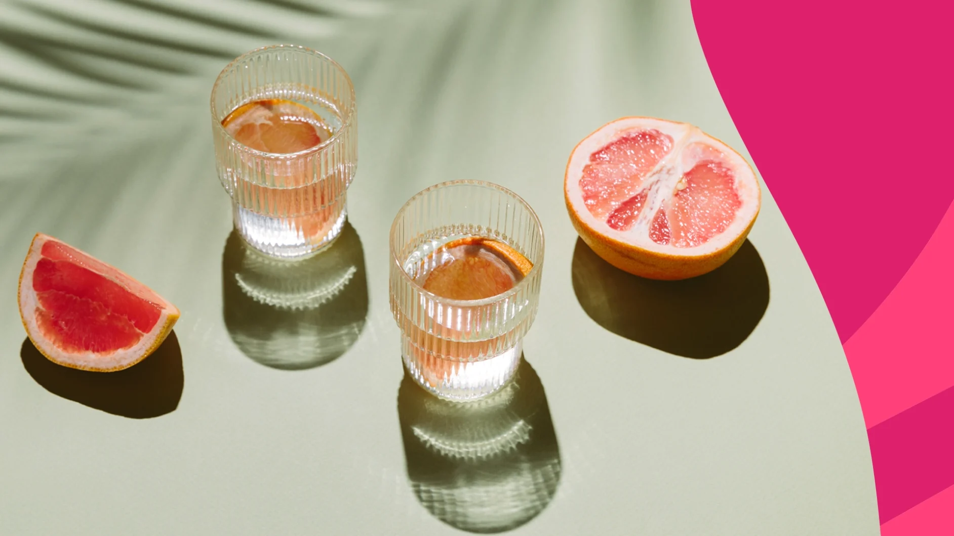 Image of grapefruit and cocktails - foods to avoid while on Depakote