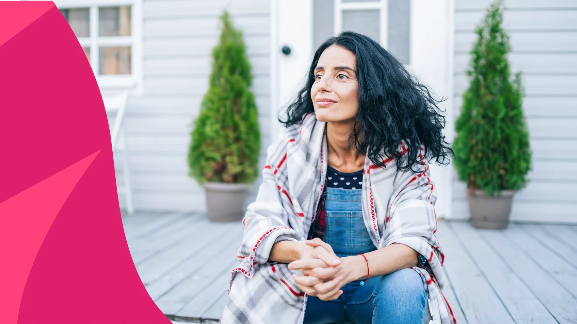 Woman daydreaming -best contraceptive pill for perimenopause