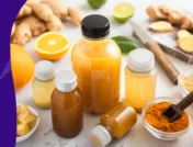 A collection of yellow spices and drinks | What medications should not be taken with turmeric?