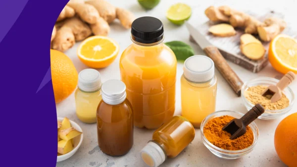 A collection of yellow spices and drinks | What medications should not be taken with turmeric?
