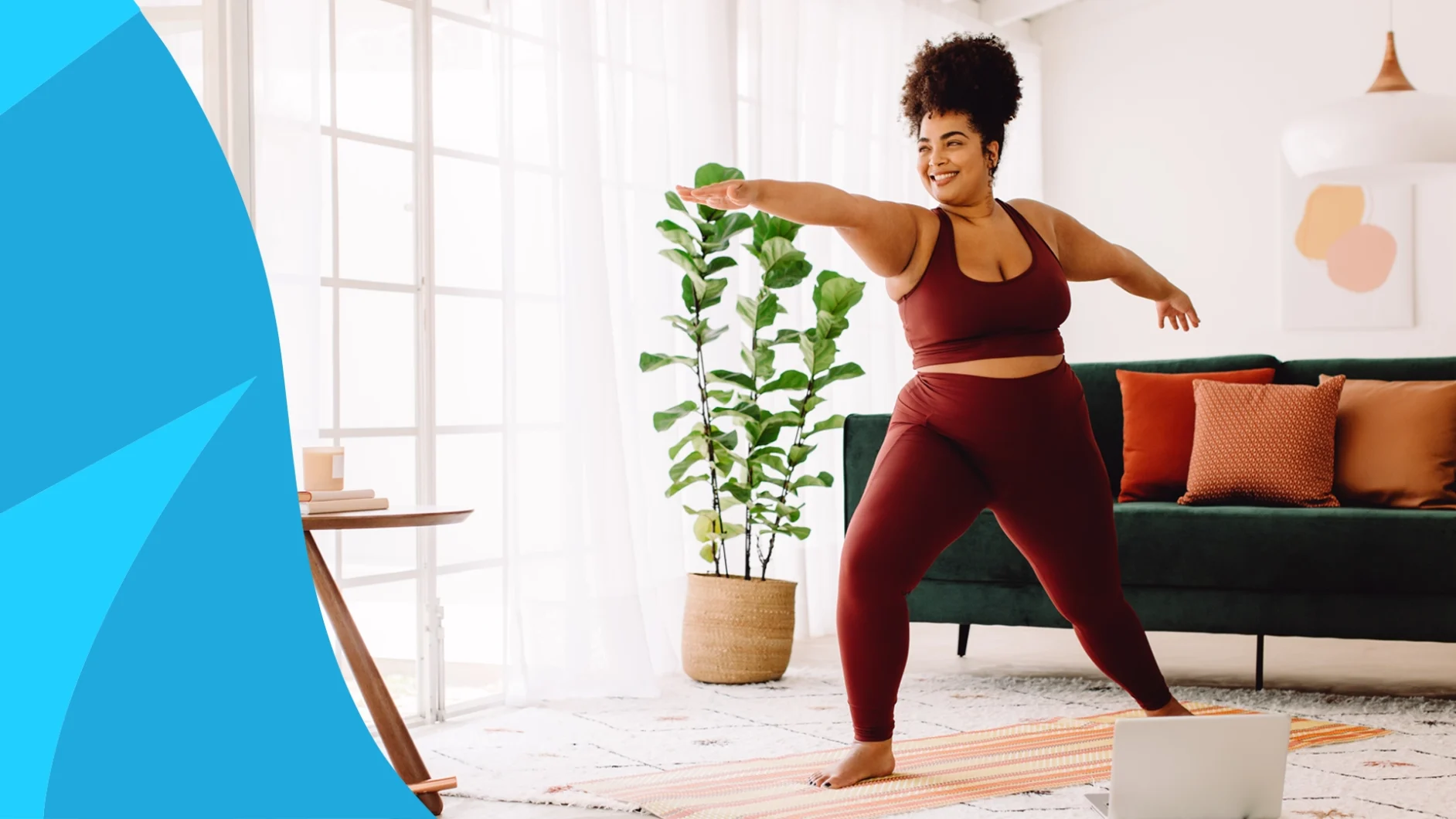 A woman doing yoga | How to avoid weight gain on pregabalin