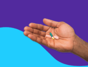 Hand holding pills: Promethazine alternatives