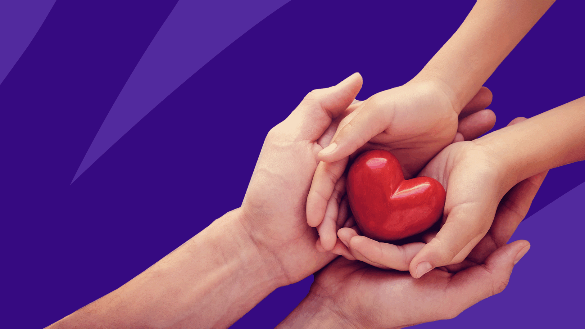 Hands holding a heart: What to do if you miss a dose of Eliquis