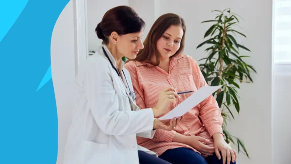 Does venlafaxine cause weight gain? | A doctor talking to a patient