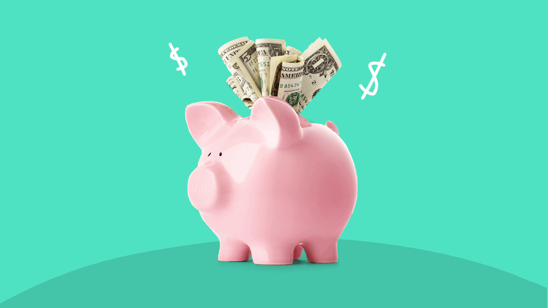 Piggy bank with money coming out: Dupixent cost per month