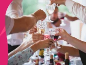 People clinking glasses | Claritin and alcohol