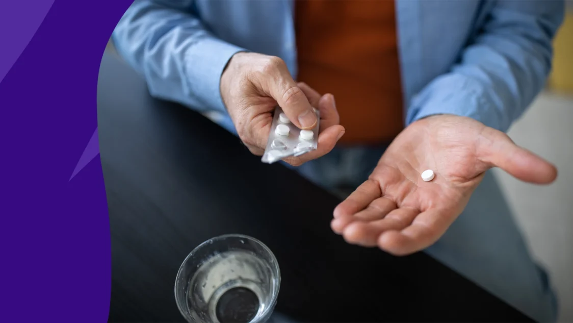 A person taking steroid medication | Does prednisone make you hungry?