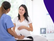 pregnant woman talking to a provider - Can you take Xanax while pregnant?