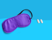 Sleep mask and white tablets: Does Xanax help you sleep?