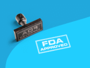 An FDA approval stamp for Foundayo (orforglipron)