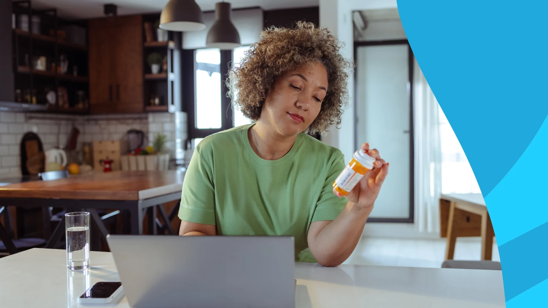 A woman looking at her prescription, wondering, "Is trazodone an SSRI?"