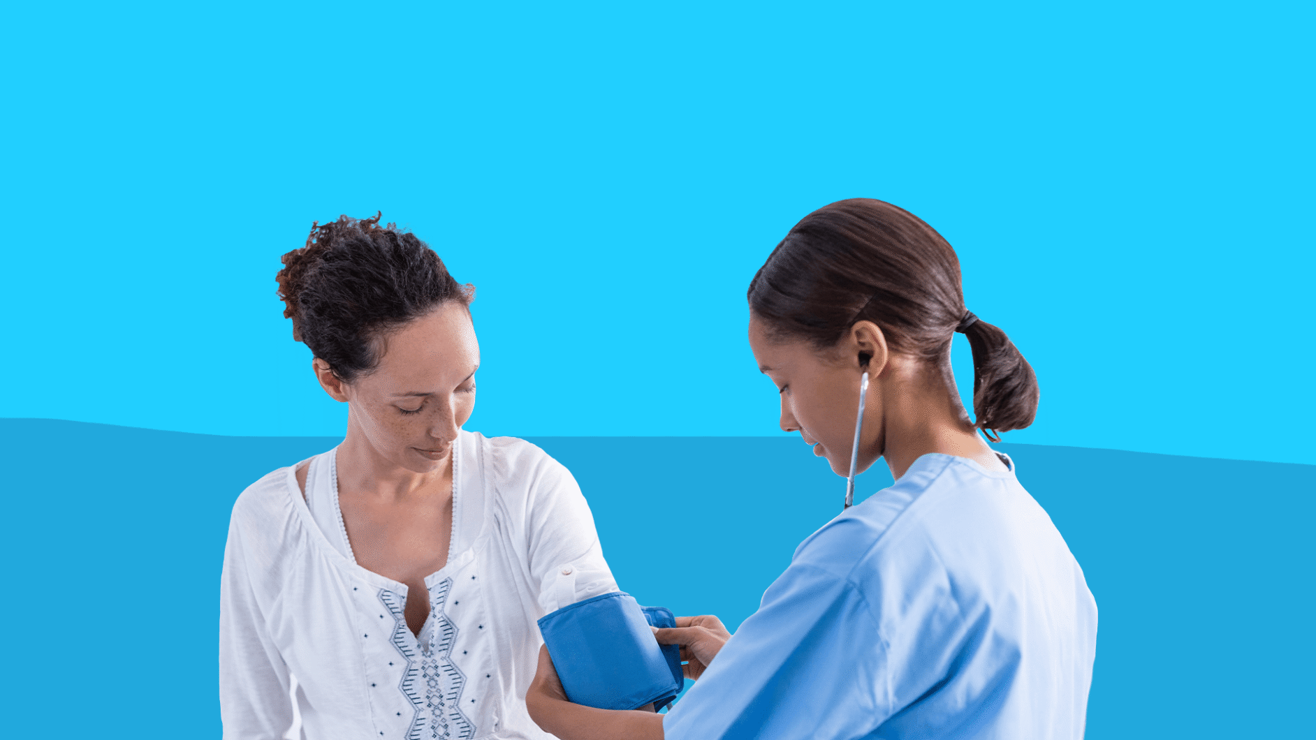 A nurse taking a patient's blood pressure: How much does lisinopril lower blood pressure?