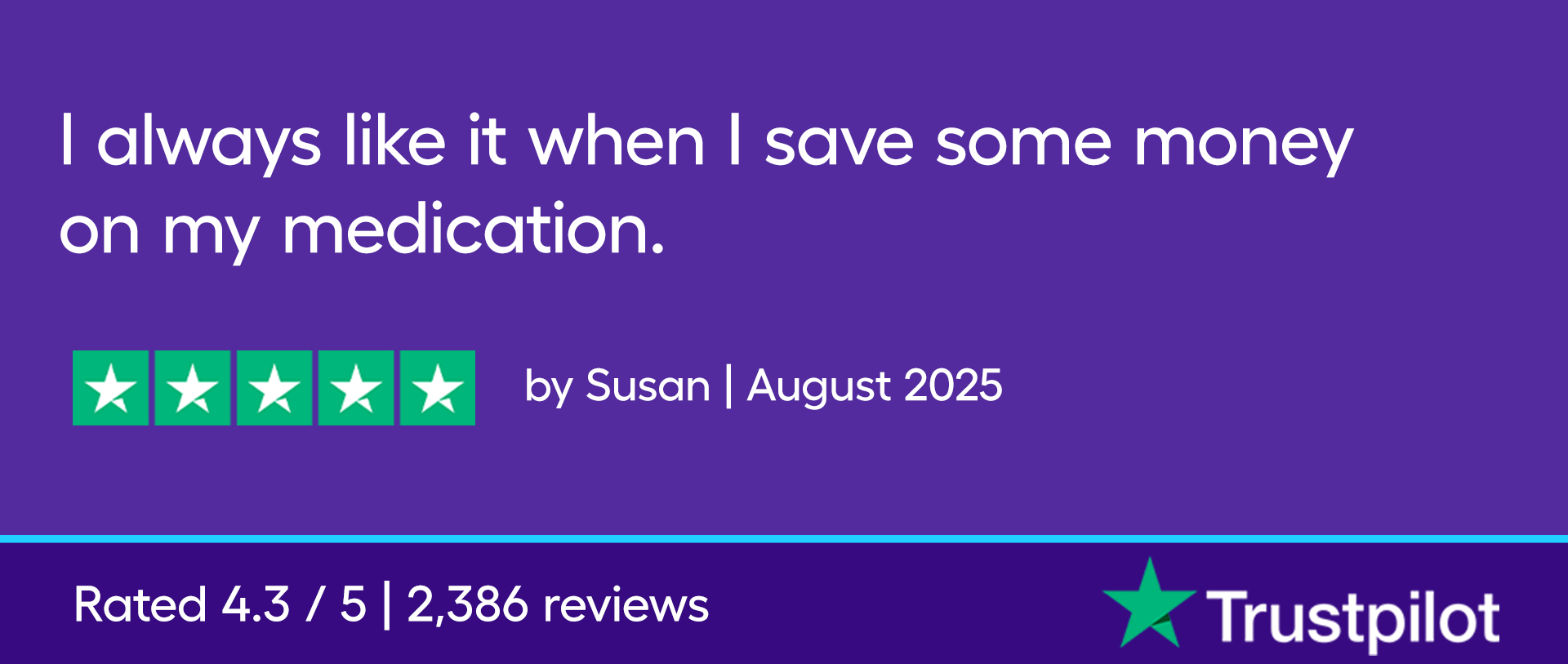 I always like it when I save some money on my medication.