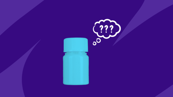 Pill bottle with question marks in a thought bubble: Is generic donepezil the same as Aricept?